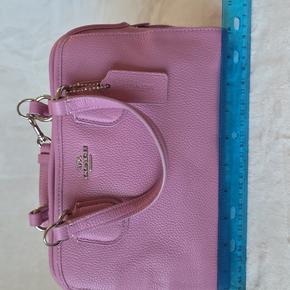 Coach Light Pink Satchel Bag - Picture 11 of 16